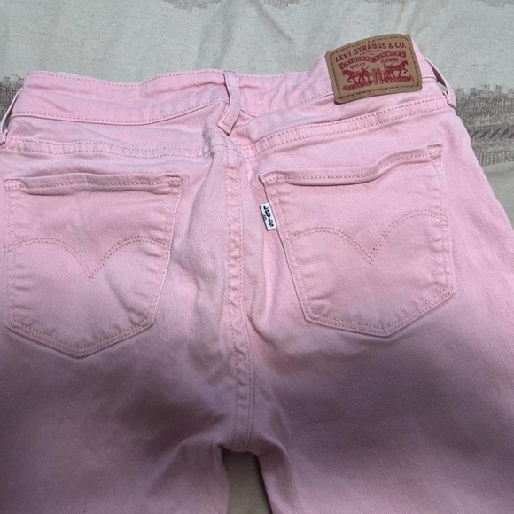 LEVI’S •Pink Skinny Jeans•Size 26•Petite - Picture 3 of 5